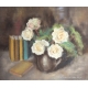 Pastel "Bouquet de roses" signé J. SCHMID