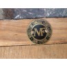 Miroir rectangulaire marqué MF Saint-Etienne
