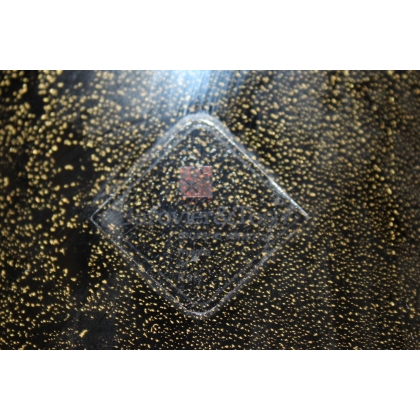  Lampe halogène "Terra" noire et or sur  Moinat SA  - Antiquités décoration