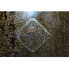  Lampe halogène "Terra" noire et or sur  Moinat SA  - Antiquités décoration