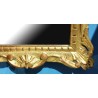 Miroir en bois sculpté doré style Régence