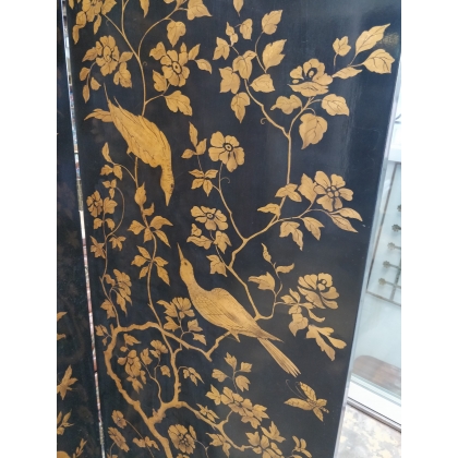 'Golden Birds' 4-panel folding screen