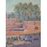Paintings | Painting entitled ‘Morocco’, signed. Moinat SA  – Antiques and home décor