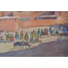 Paintings | Painting entitled ‘Morocco’, signed. Moinat SA  – Antiques and home décor