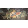 A pair of paintings entitled ‘Still Lifes with Fruit’