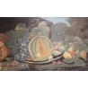 A pair of paintings entitled ‘Still Lifes with Fruit’