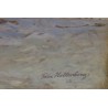 Tableau \"Paysage d\'hiver\" signé HOLLENBERG 08