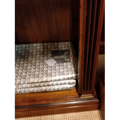 Bibliothèque ouverte style Directoire