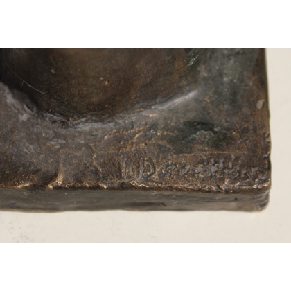 Bronze \"Femme\" signé R. DEVANTHÉRY