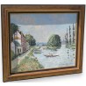 Paintings | Painting entitled ‘Au soleil d’or’ by J. BOUYSSOU, Moinat SA  – Antiques and home décor