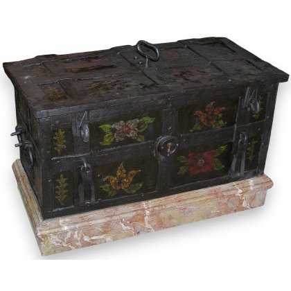 Floor-standing safe. From  Moinat SA  - Antiques and home décor