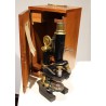 Microscope Nachet Paris dans sa boîte