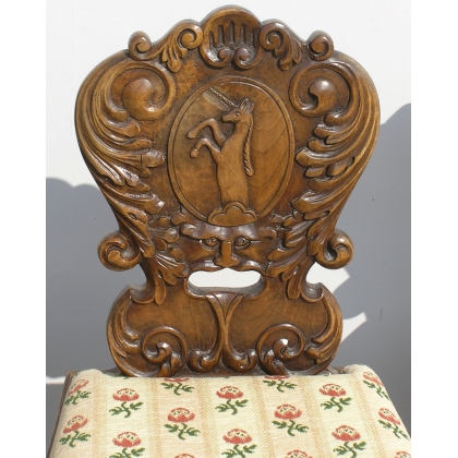 Set of 6 step stools. From  Moinat SA  - Antiques and home décor