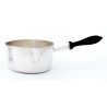 Casserole Restaurion en argent, monogrammée R J