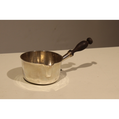 Casserole en argent