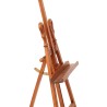 "Col de Cygne" easel, walnut finish. at  Moinat SA  - Antiques and home décor