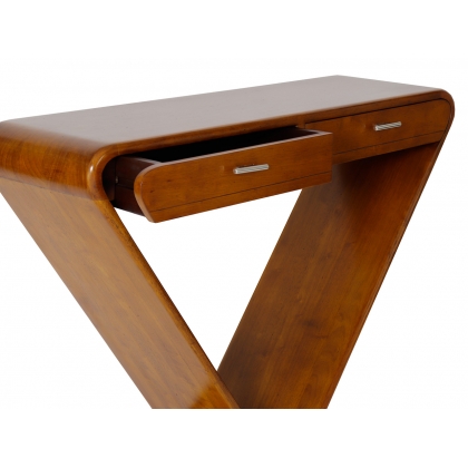 "Icône" sideboard in walnut-stained wood