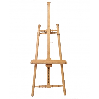 Louis Philippe easel, walnut-stained