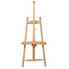 Louis Philippe easel, walnut-stained