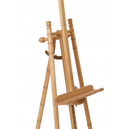 Louis Philippe easel, walnut-stained