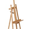 Louis Philippe easel, walnut-stained