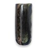 Vase droit noir Ébène de style Murano