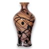 Vase évasé Ambre de style Murano