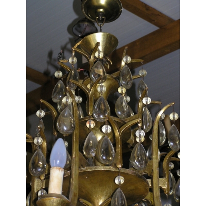 Lustre Art Déco.