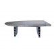 Table "Aile d'avion" en alu