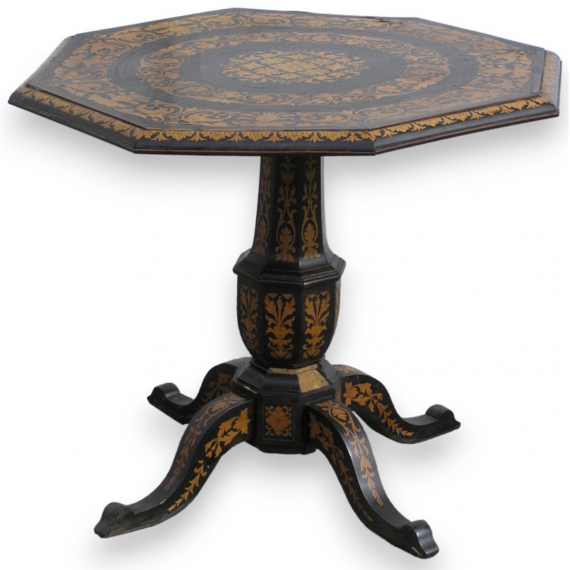  Table hexagonale Louis XIV. sur  Moinat SA  - Antiquités décoration