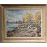 Tableau \"Morges\" signé Ric BERGER