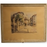Aquarelle "Paris Montmartre" signée