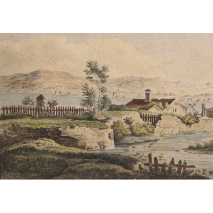 Gravure "Genève" par PÉRIGNON