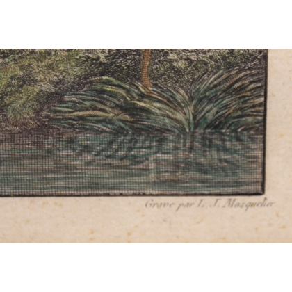 Gravure "Genève" par PÉRIGNON