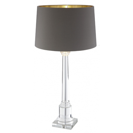 Lampe Colonne "Aliz" en cristal