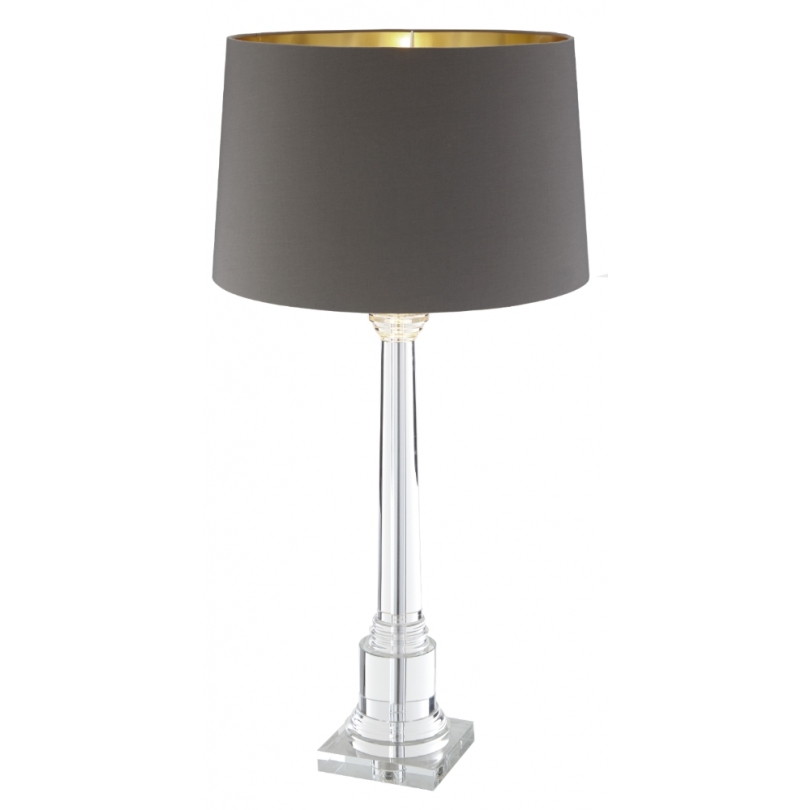 Lampe Colonne "Aliz" en cristal