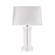 Lampe colonne rectangulaire "Cielo" en cristal