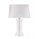 Lampe colonne rectangulaire "Cielo" en cristal