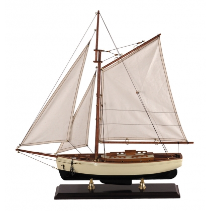 Maquette de voilier Yacht Classique 1930