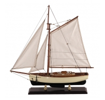 Maquette de voilier Yacht Classique 1930
