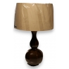 Paire de vases en porcelaine brune
