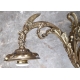 Lustre et deux appliques "Dragon" en bronze