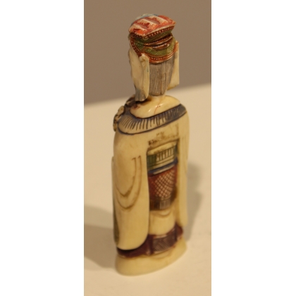 Ivory snuff bottle ‘Man’
