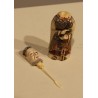 Ivory snuff bottle ‘Man’