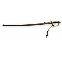 Sabre militaire portugais, garde en laiton