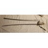 Portuguese military sabre, with a brass hilt