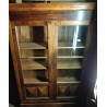 Vitrine Louis-Philippe en chêne