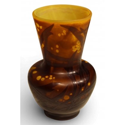 Vase "Myosotis" signé GALLÉ
