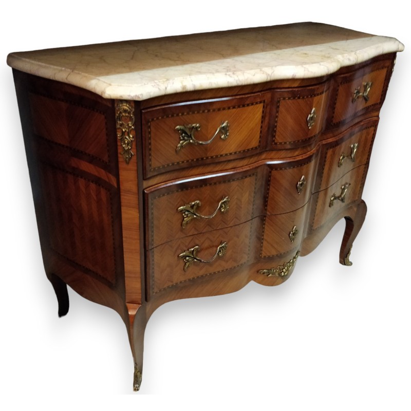  Commode style Transition "Arbalète" en sur  Moinat SA  - Antiquités décoration