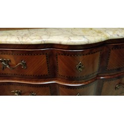  Commode style Transition "Arbalète" en sur  Moinat SA  - Antiquités décoration